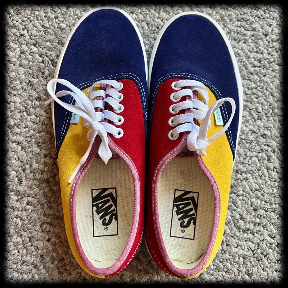 Colorblock vans